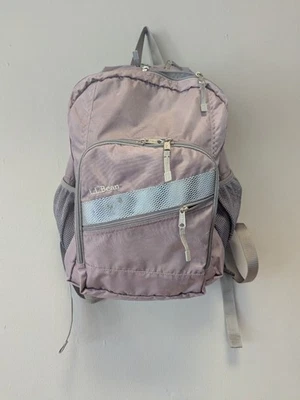 Mochila LL Bean Vintage Lavanda Deluxe IV Bolsa para Laptop Reflectante Usada Foto 1 de 4