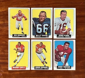 1964 TOPPS FOOTBALL PARTIAL SET 173/176 HOF’S STARS, RC’S, SP’S VG/VG EX - Picture 1 of 12