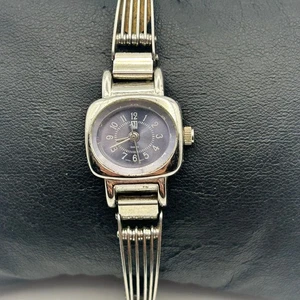 Orologio Vintage Donna Moda Acciaio Inox Funzionante Batteria Nuova - Foto 1 di 8