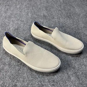 ROTHY'S Original Slip On Casual Shoe White/Ivory size Women’s 10.5 Loafers - Picture 1 of 8