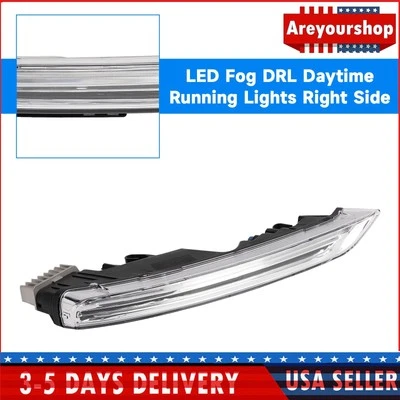 LED Fog DRL Daytime Running Lights Right Side For Porsche Cayenne 958 2015-2017 Foto 1 de 4