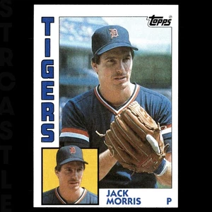 1984 Topps - Jack Morris #195 Detroit Tigers ⚾ Baseball Card - Picture 1 of 3