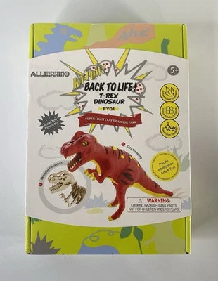 Back To Life T-Rex Clay Dinosaur Kit By Robud FY01 New - Image 1 of 4