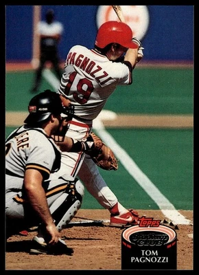 Stadium Club #162 1992 Tom Pagnozzi Cardinals Foto 1 de 2