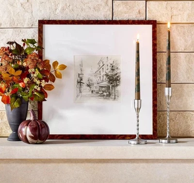 20"x20" Black and White Landscape Wall Art - Threshold designed w/ Studio McGee - Image 1 of 4