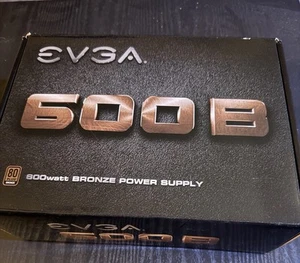 EVGA 600B 80 PLUS Bronze Desktop Power Supply #0004 - Afbeelding 1 van 4