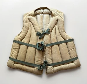 Vintage 1940s Life Preserver Jacket Java Kapok APCO Atlantic-Pacific MFG NY WWII - Bild 1 von 16