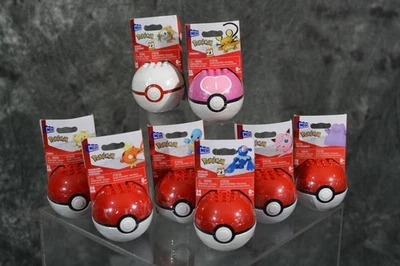 Mega Blox Pokemon mini building block sets Lot of 8 Balls NEW sealed Fast ship - Image 1 of 4