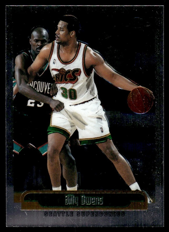 1999-00 Topps Chrome Billy Owens Seattle SuperSonics #87 - Image 1 of 2
