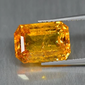 3.62Ct Octagan, Sparkling 100% Natural Imperial Topaz Loose Gemstone - Picture 1 of 1