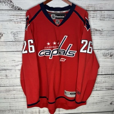 Reebok Washington Capitals Matt Hendricks #26 Sewn Stitched NHL Jersey Men’s 2XL - Image 1 of 4