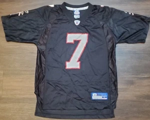 Michael Vick #7 Atlanta Falcons Mesh Reebok Youth Large (14-16) NFL Black Jersey - Picture 1 of 9