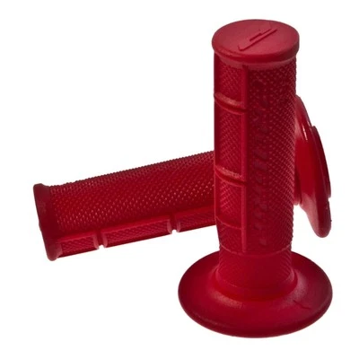 Progrip 794 Red Rubber Handles for Suzuki Dr 125 250 500 350 650 600 750 - Image 1 of 2