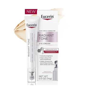 Eucerin Crema de Ojos Tono Radiante Corrector de Ojeras 0.5oz Foto 1 de 3