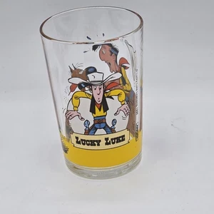 Lucky Luke Vintage Cartoon Saftglas 1996 Belgien Frankreich - Bild 1 von 5