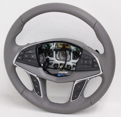 OEM Cadillac XT5 Luxury Steering Wheel 84599954 - Image 1 of 4
