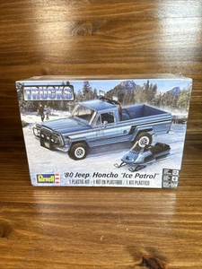 Got TRUCKS? 80 JEEP J-10 HONCHO 4X4 ICE PATROL 1980 F/S Plastic Kit hedders20oo - Picture 1 of 6
