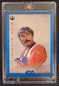 2025 Topps Star Wars Meiyo Biggs Darklighter #RA-5 Rebel Alliance Blue 29/50 - Picture 1 of 2