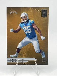 2024 Donruss Elite Junior Colson Rookie Orange /399 Los Angeles Chargers #197 - Bild 1 von 3