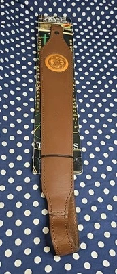 AA&E LEATHERCRAFT NATIONAL RIFLE ASSOCIATION LEATHER RIFLE SLING NRA SLING - Image 1 of 4