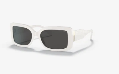 Gafas de sol rectangulares para mujer Michael Kors MK2165 310087 56 - blancas/grises Foto 1 de 4