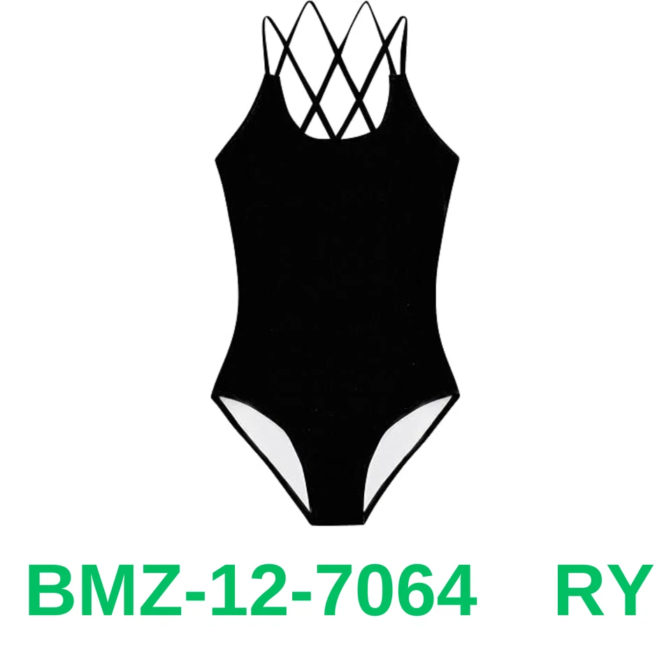 Kanu Surf Girls' Reese UPF 50+ Beach Sport Criss-Cross One Piece Swimsuit, 14 - Image 1 of 2