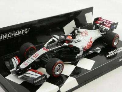 Minichamps Haas F1 Team VF-20 Pietro Fittipaldi Abu Dhabi GP 2020 1/43 417201751 - Immagine 1 di 3