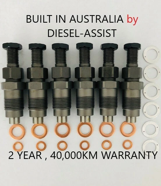 DIESEL FUEL INJECTOR SET for TOYOTA LANDCRUISER 1HZ 70 & 80 SERIES. NEW - Image 1 of 1