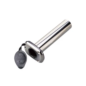 Sea-Dog 90° Flush Rod Holder 316 SS 1.5" Capacity w/Cap & Gasket - Picture 1 of 2