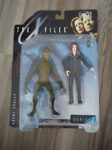 The X-Files Agent Scully & Alien Series 1 Mcfarlane Toys Vintage 1998 - Picture 1 of 14