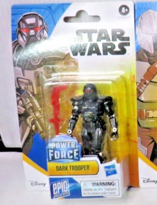 Figura de acción Star Wars Epic World of Action Dark Trooper Power the Force nueva Foto 1 de 3