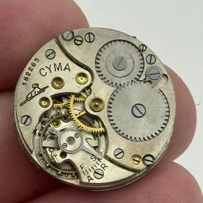 23.6mm Cyma Ref . 030 Sub Seconds Trench Watch Movement Vintage Swiss PARTS - Image 1 of 4