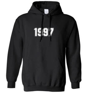 Sudadera con capucha 1997 aniversario cumpleaños para hombre y mujer - Imagen 1 de 7