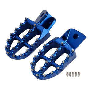 CNC 57mm Wide Foot Pegs Rests Footpegs For Yamaha WR250R WR250X 2007 2008-2021