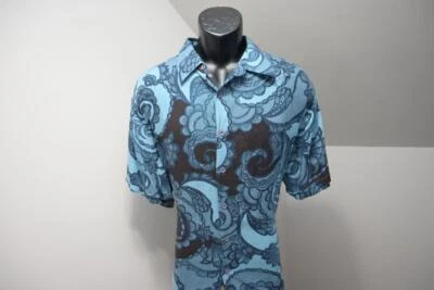 Cubavera Hawaiian Floral Shirt 100% Viscose Relaxed Short Sleeve Mens Sz Large - Image 1 of 4