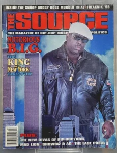 rare The Source Magazine July 1995 Notorious B.I.G. Legacy Hip-Hop Rap - Picture 1 of 10