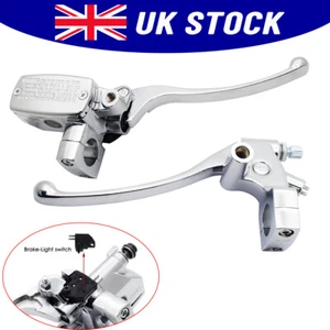 1" 25mm Universal Handlebar Master Cylinder Hydraulic Brake Control Clutch Lever - Picture 1 of 12