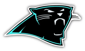 Carolina Panthers NFL Football Kopf Autoaufkleber - 3'', 5'', 6'' oder 8'' - Bild 1 von 1