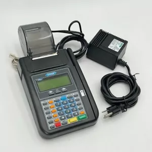 Hypercom T7Plus POS Credit Card Machine Terminal with OEM Power Supply - Picture 1 of 18