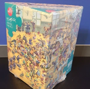 Heye Dreiecksgerechtigkeit für alle! Mitgutsch 1000 Puzzleteil Puzzle 29993 - Bild 1 von 4
