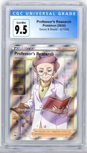 2020 Pokemon Schwert Schild 201/202 Professor's Research FULL ART CGC 9.5 - Bild 1 von 2