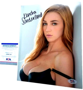 KENDRA SUNDERLAND Porn Star SIGNED 8X10 Photo PSA/DNA c - Picture 1 of 3