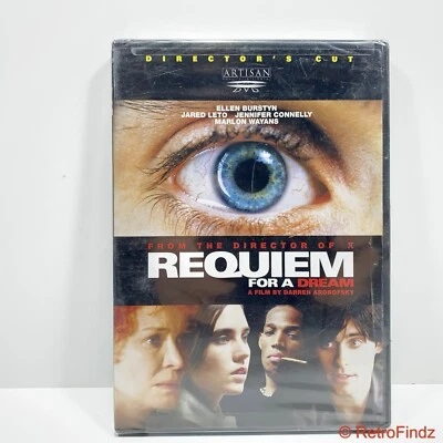 Requiem For A Dream (DVD, 2000, Director’s Cut) Jared Leto - Brand New Sealed - Image 1 of 4