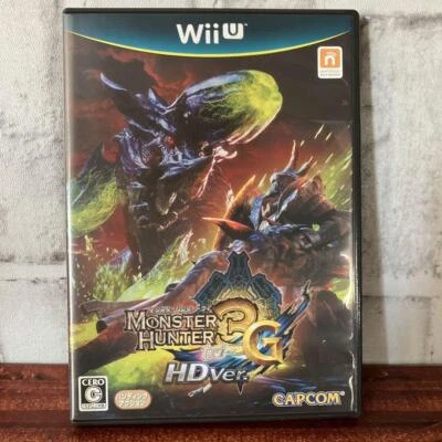 Monster Hunter 3G HD ver. Nintendo Wii U Hunting Action Game w/Case Japan 57 - Image 1 of 3