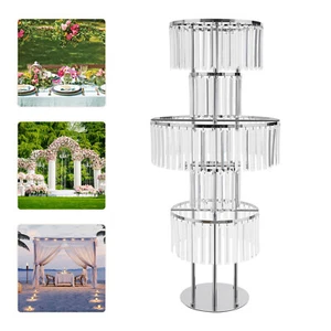 Soporte de flores para boda, soporte de flores de 5 niveles, elegante soporte de flores para fiesta - Imagen 1 de 24