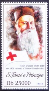 Sao Tome 2013 MNH, Henri Dunant, Nobel Peace Winner - Picture 1 of 1