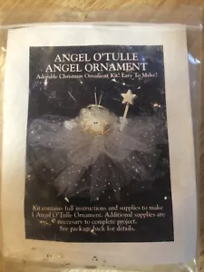 Angel O’tulle, Angel Ornament, Includes Fabric, Hair, All Pieces & Instructions - Picture 1 of 6
