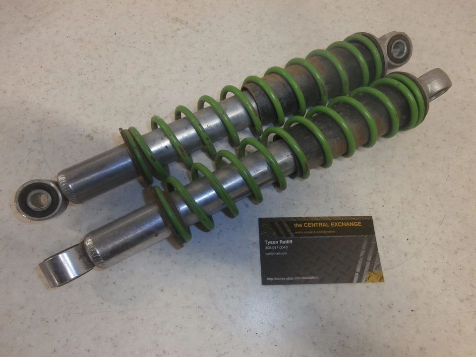 Amortiguador horquilla delantera original Kawasaki KLT250A KLT250 KLT 82 resortes verdes Foto 1 de 4