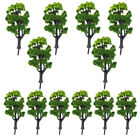  12 Stck. Architektur Bäume Landschaft Modell Landschaft Eding Handwerk