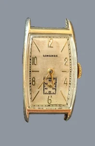 Longines 10k Gold-filled Tank Style Watch (circa 1937) Serial #5645625 - Picture 1 of 8